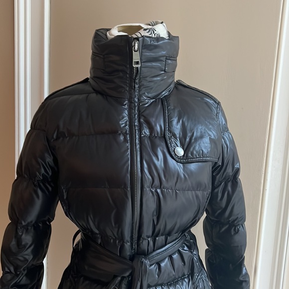 Burberry Brit WINTER SALE Black Down Short Trench   S - Picture 3 of 11